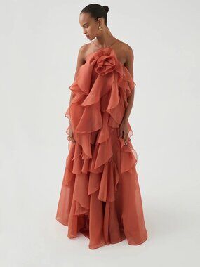AJE Pandorea Layered Maxi Dress